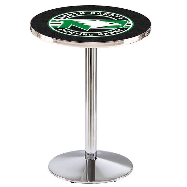 42" Chrome North Dakota Pub Table